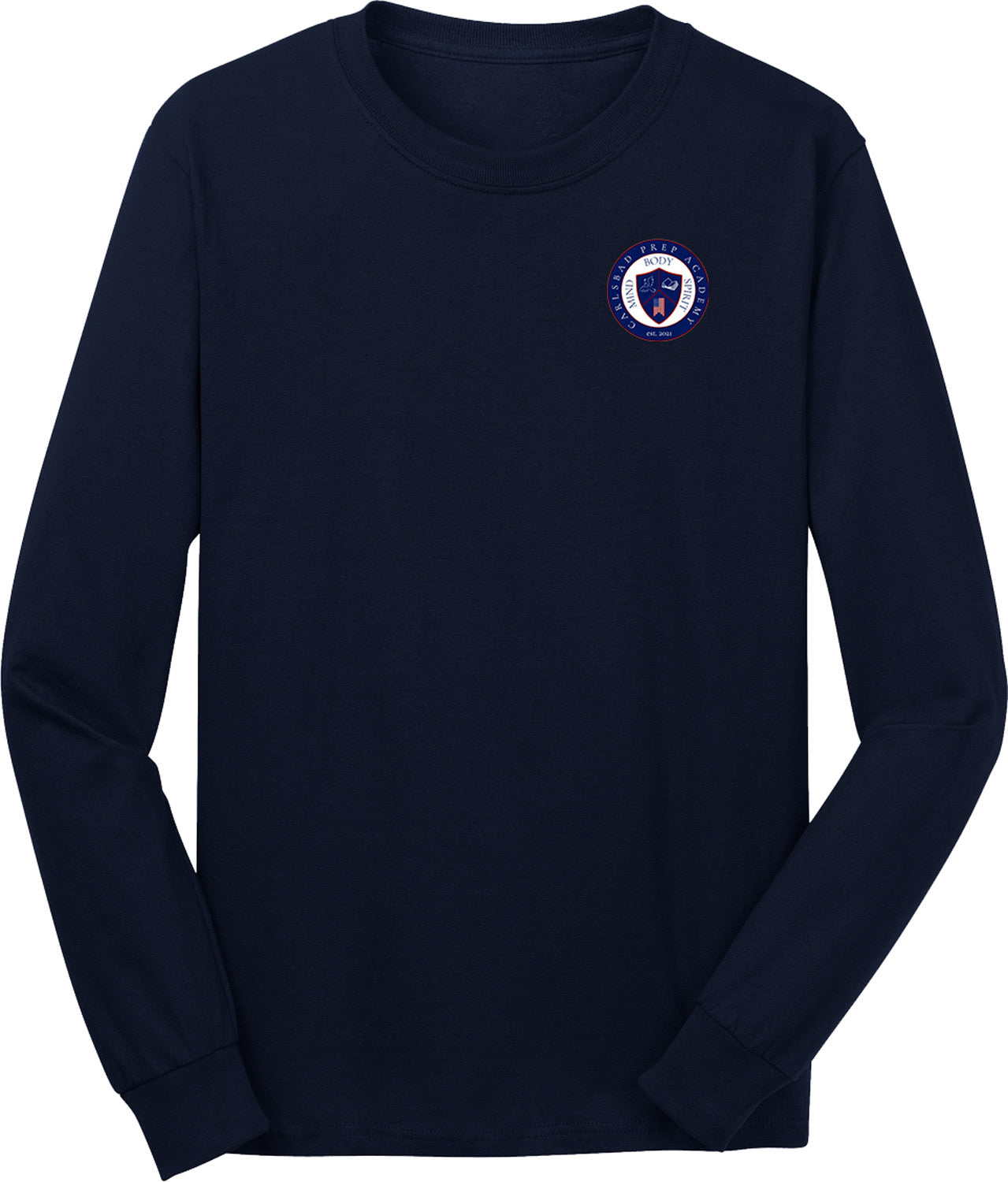 Adult Navy Long Sleeve